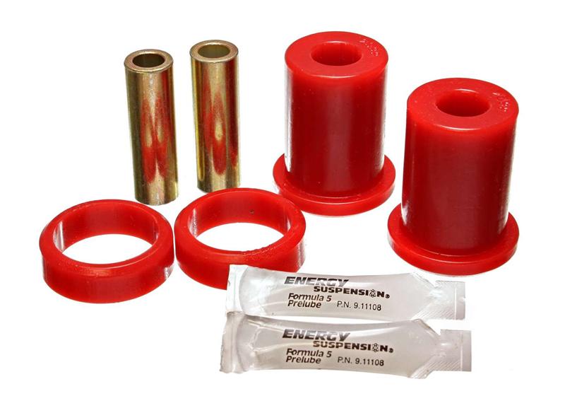 Pontiac GTO Control Arm Bushing Set - Front - Energy Suspension - Performance Polyurethane - Red - `04-`06